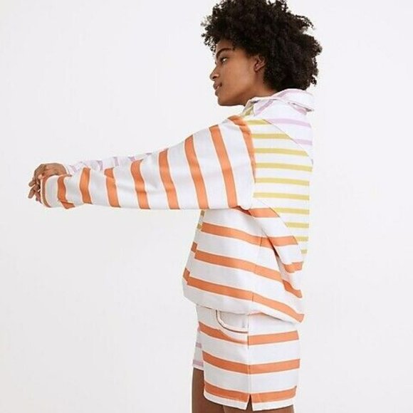 Solid & Striped Quarter-Zip Pullover Sweatshirt XS - Picture 2 of 9
